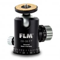 FLM CB-38 F II mit Friktion und versatzfreier Klemmung der Kugel.