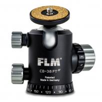 FLM CB-38 FT, mit Friktion - Kugelkopf für Profis - erweiterbar mit PRS-Knopf für Panorama-Fotografie.