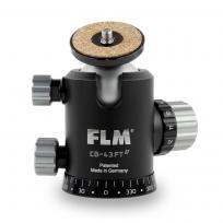 FLM CB-43 FT, mit Friktion - Kugelkopf für Profis - erweiterbar mit PRS-Knopf für Panorama-Fotografie.