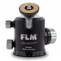 FLM CB-58 FT, mit Friktion - Kugelkopf für Profis - mit PRS-Knopf für Panorama-Fotografie.
