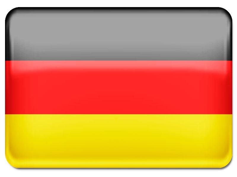 Länderflagge Deutschland.