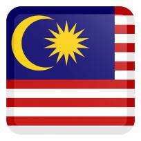 Länderflagge Malaysia.