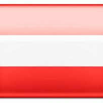 Länderflagge Österreich.